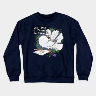Art Pigeon Crewneck Sweatshirt